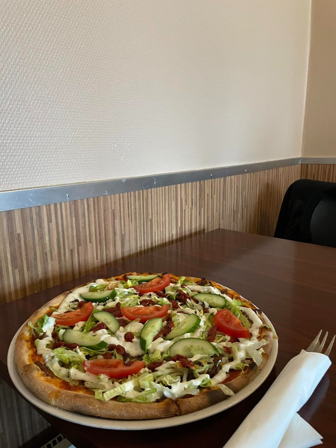 Salat Pizza